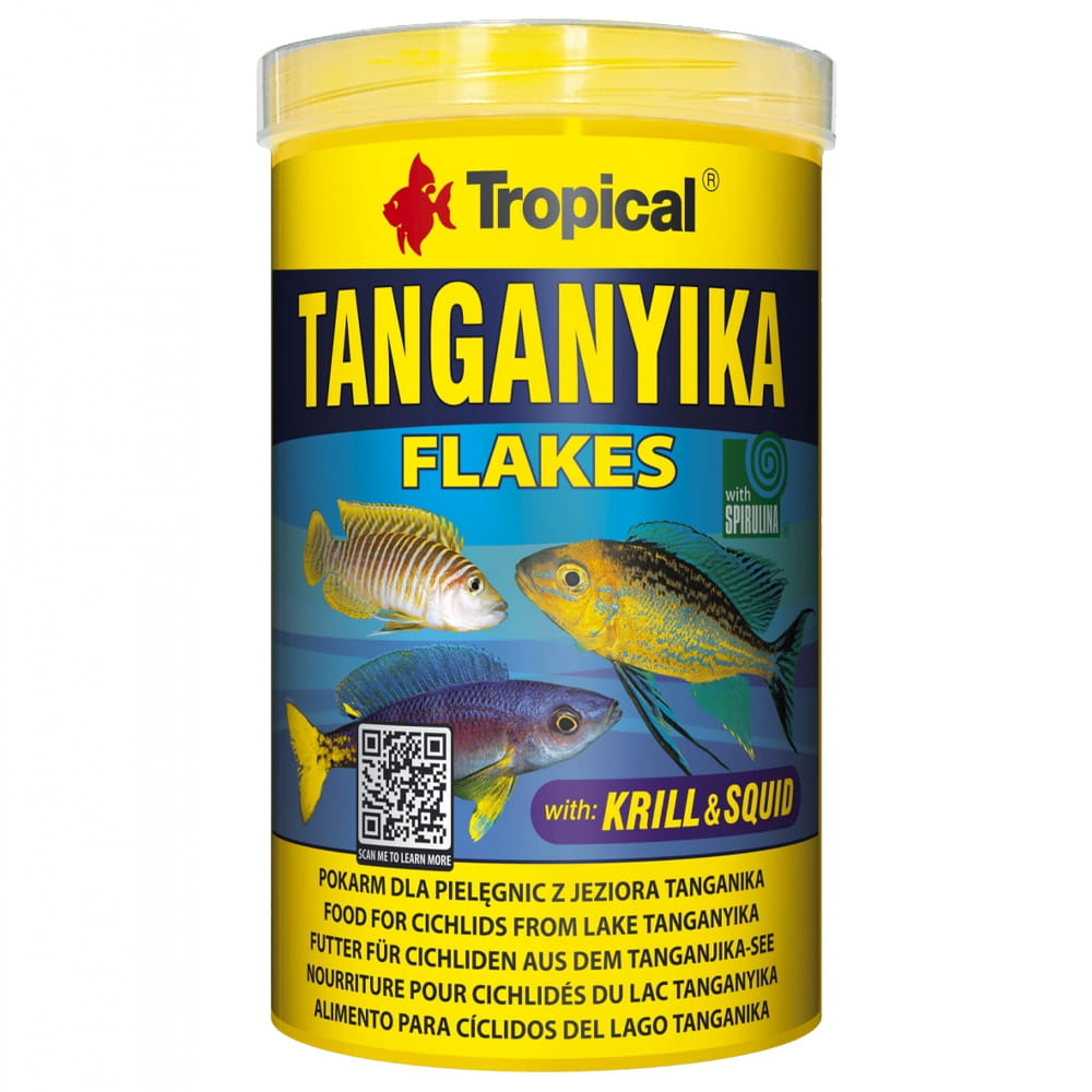 Tropical Tanganika pokarm dla ryb z tanganiki w płatkach